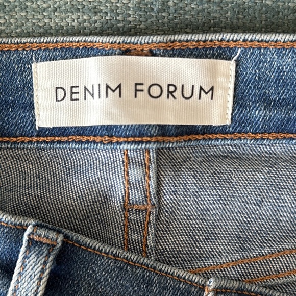 Aritzia Denim Forum The Lola High Rise Skinny Crop Size 28 - Picture 7 of 8